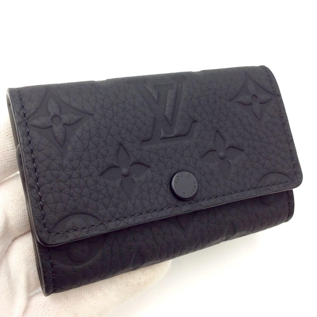 ルイヴィトン モノグラム トリヨン 黒 メンズ キーケース ミュルティクレ6