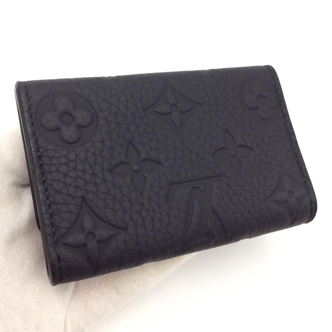 ルイヴィトン モノグラム トリヨン 黒 メンズ キーケース ミュルティクレ6