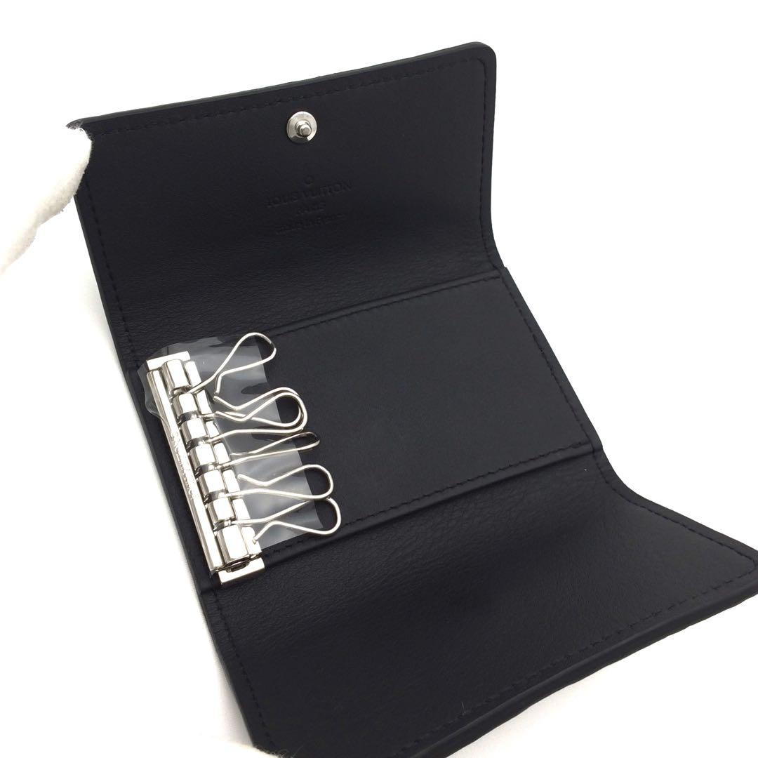 ルイヴィトン モノグラム トリヨン 黒 メンズ キーケース ミュルティクレ6