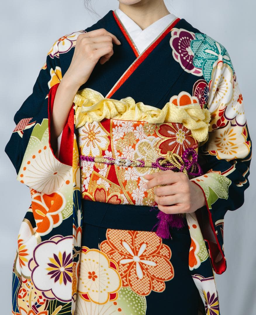 ≪美品≫ハナコさま専用　振袖、帯、帯締め、帯揚げ【603】