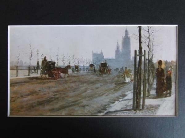 Giuseppe De Nittis、海外版超希少レゾネ、新品額装付、状態良好