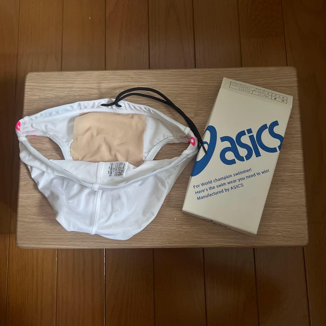 asics 競パン　ハイドロCD ピンクロゴ割れ