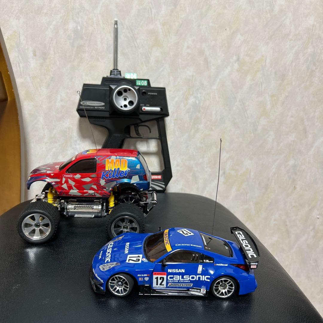 京商ラジコンミニッツモンスターマッドフォース　NISSANカルソニック