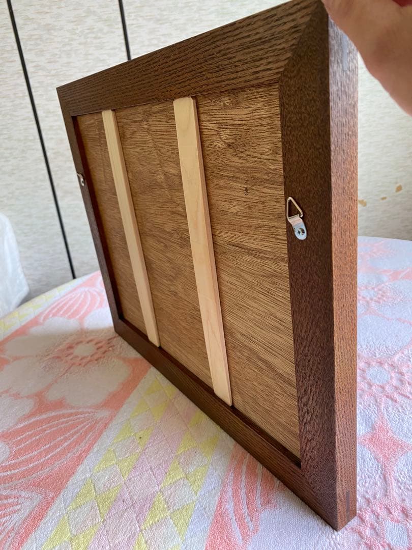 柚木沙弥郎 型染絵 干支　馬　額縁　染織工芸作家　民藝