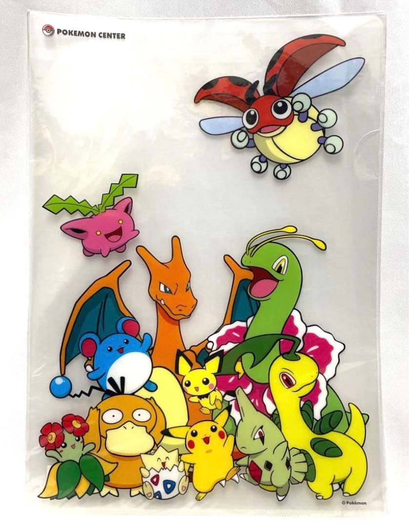 金銀　ポケモンセンター　クリアファイル