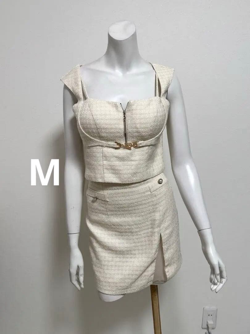 ROBE de FLEURSローブドフルール・ドレスツイードセットアップ