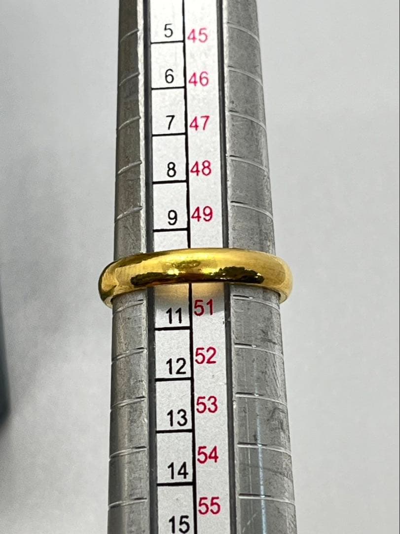 トミー　K24オーダー甲丸リング　10号