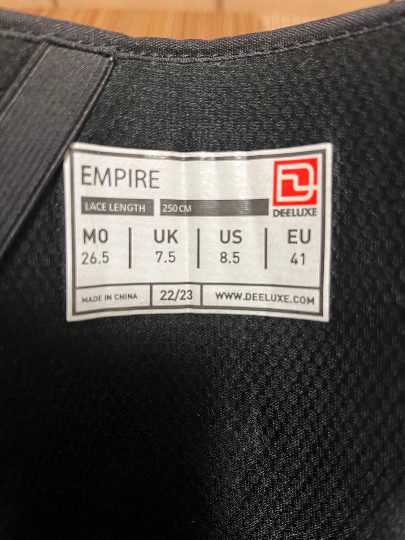 Deeluxe Empire スノーボードブーツ 26.5 22-23モデル