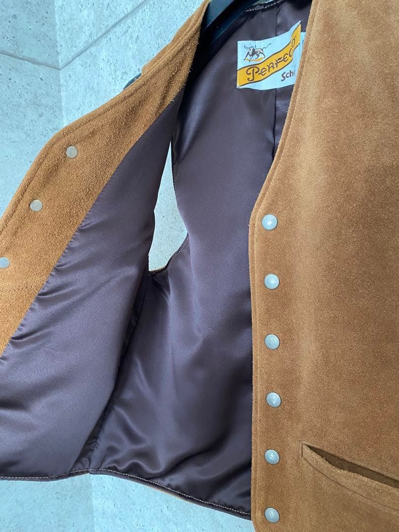 ジャケット・アウター Schott Perfecto / 321USV SUEDE MC VEST