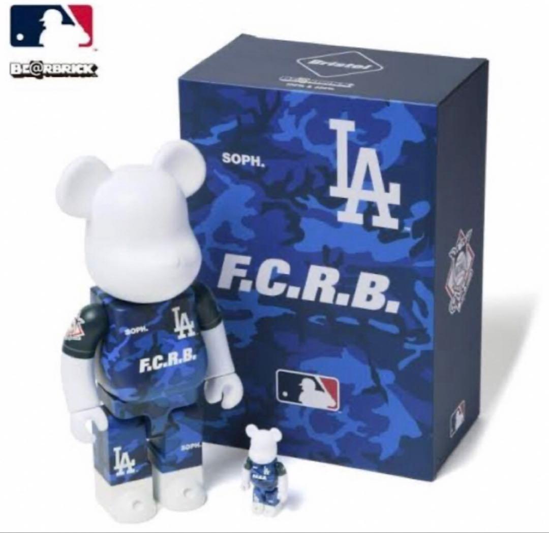BE@RBRICK F.C.R.B. × MLB 100％ & 400％