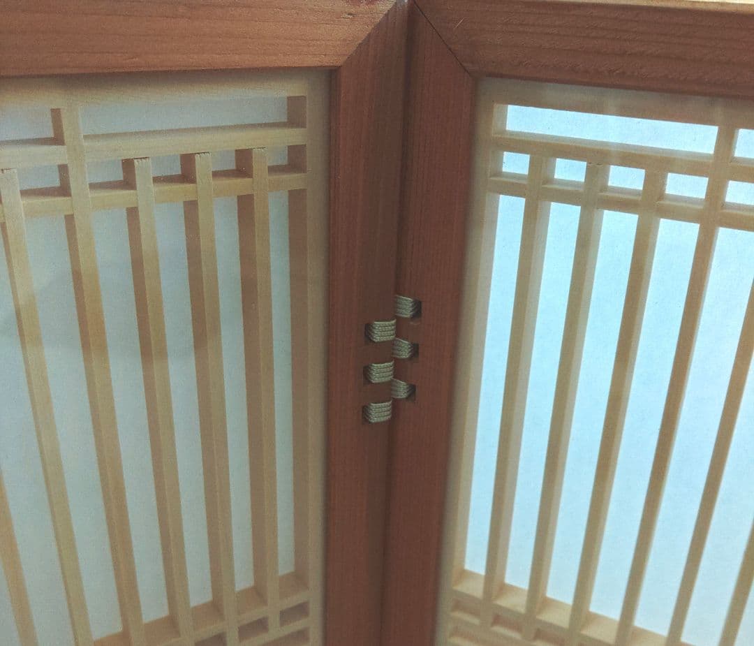 組子細工　パーティション　屏風