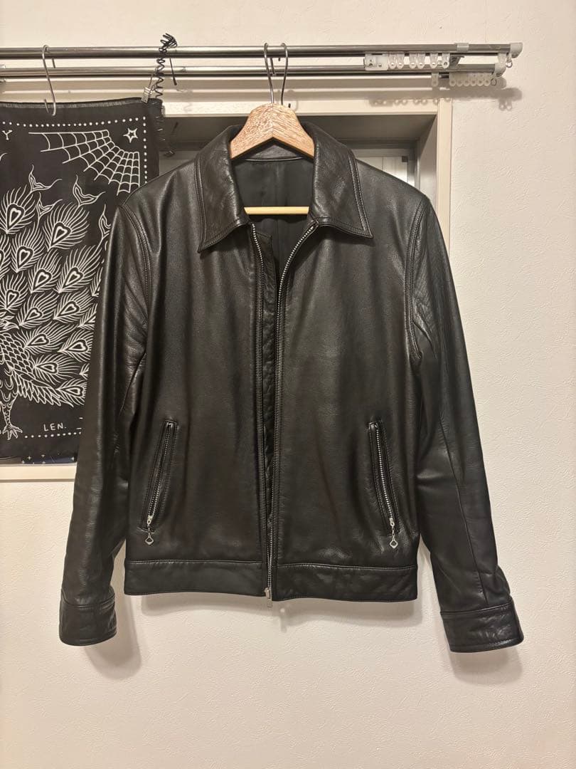 ジャケット・アウター WACKO MARIA RIDERS LEATHER JACKET