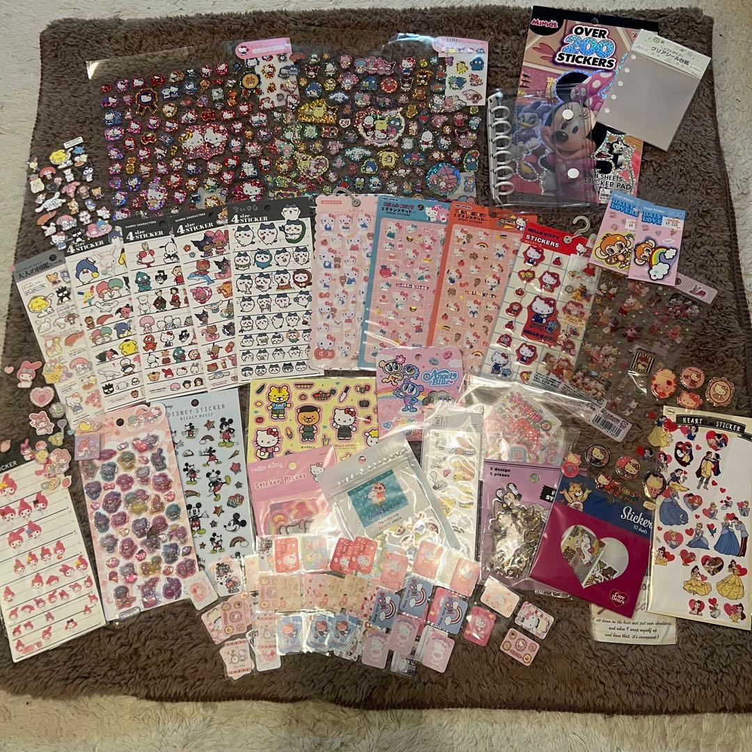 【レアものあり】　シール　まとめ　セット売り シール帳　シール台紙　ステッカー