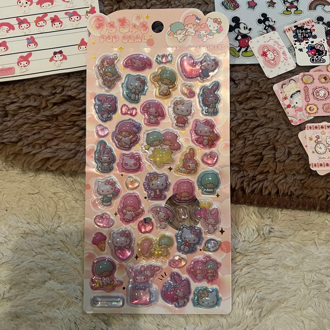【レアものあり】　シール　まとめ　セット売り シール帳　シール台紙　ステッカー