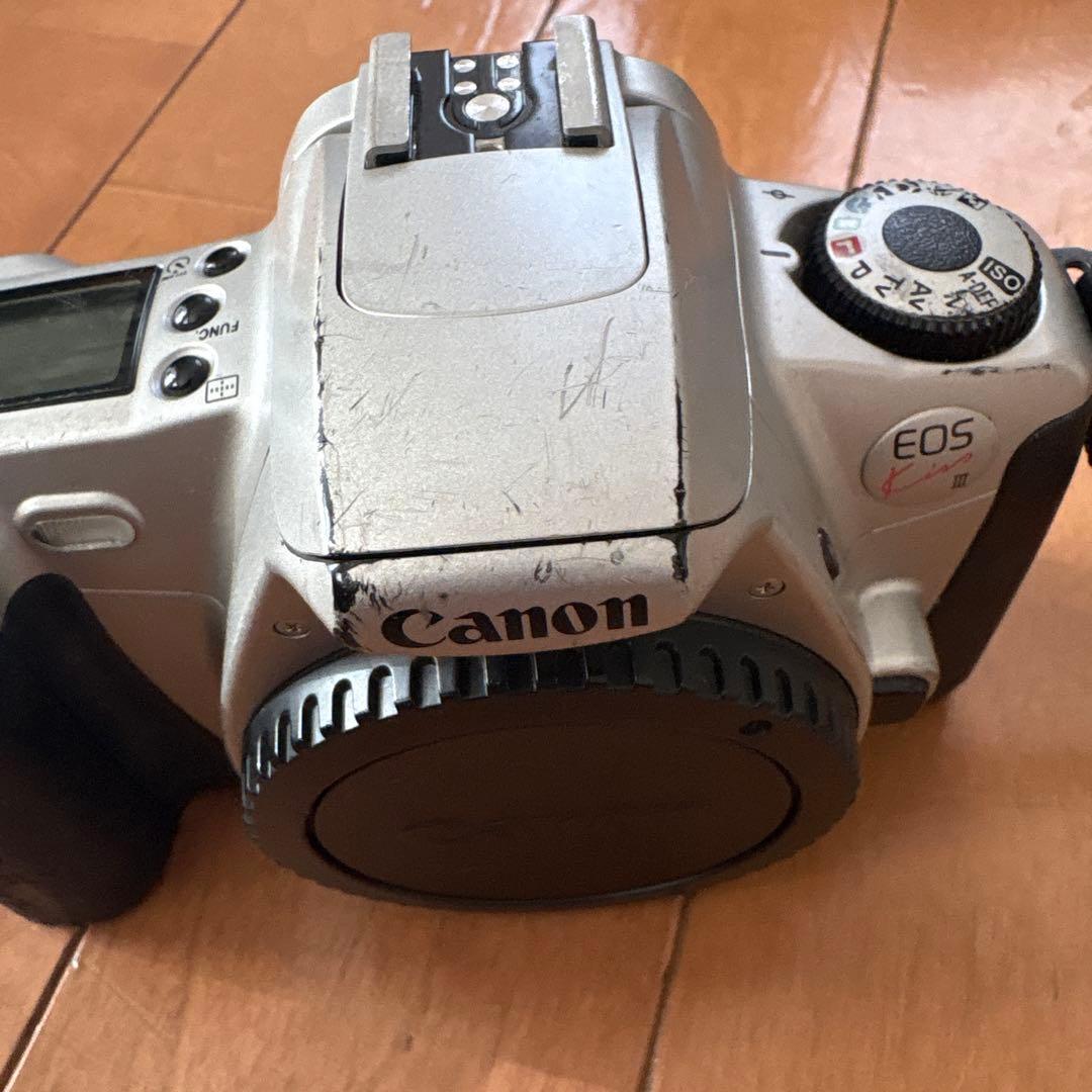 フイルム 一眼レフカメラ Canon EOS kiss3 レンズ 標準 望遠 付