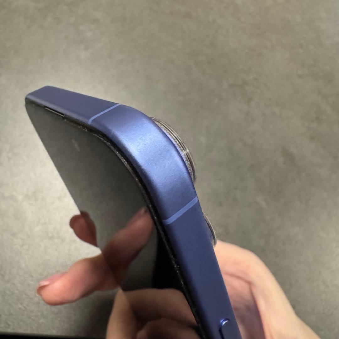 【お値下げ】iPhone16 128GB ウルトラマリン【美品】