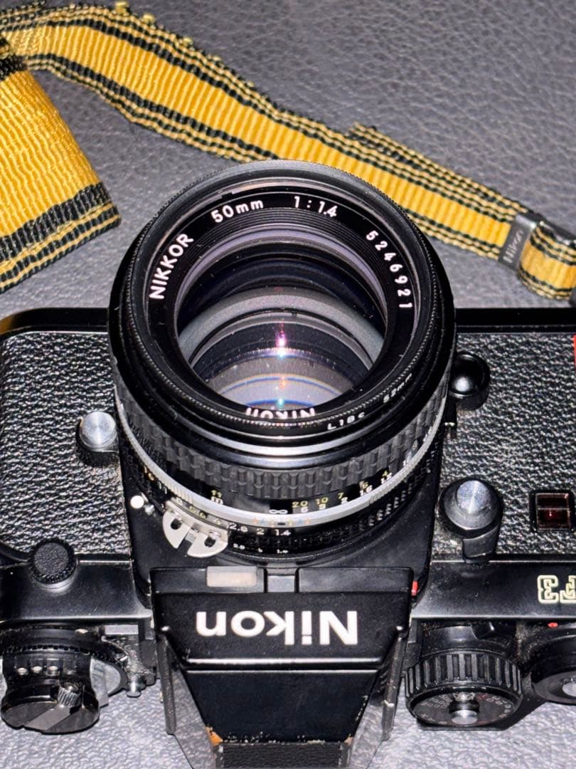 フィルムカメラ Nikon f3/50mm 1:1.4
