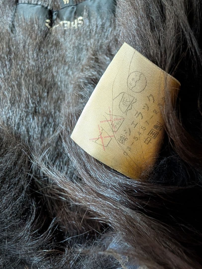 SHELLAC シェラック ウォッシャブルムートン リアルファー