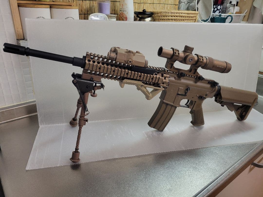 【超希少】東京マルイ 次世代電動ガン レシーライフル TAN サマコバモーター