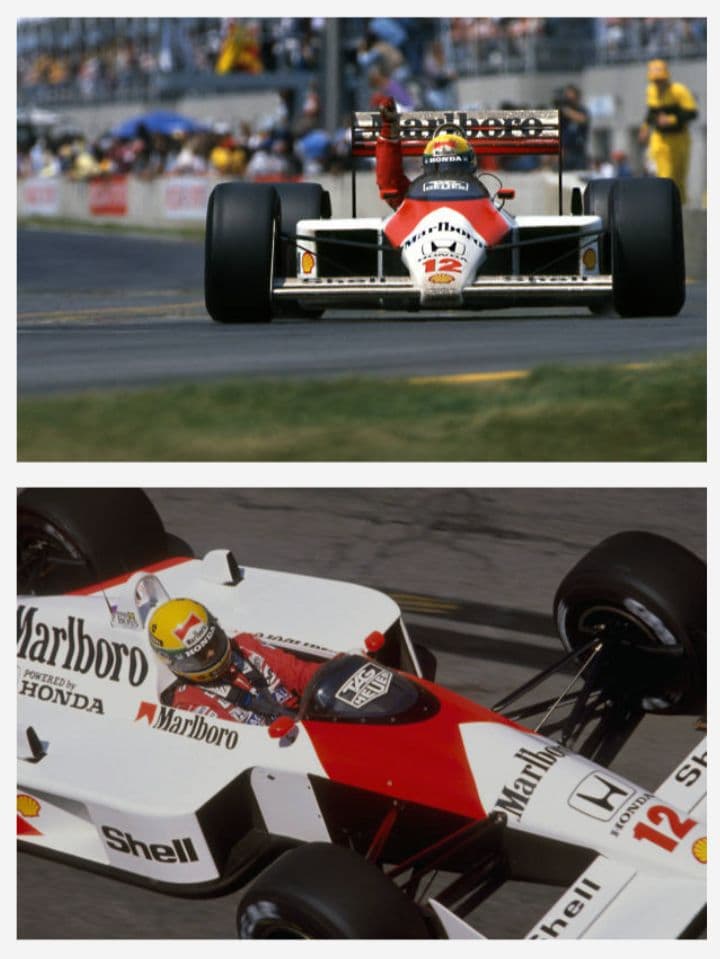 ミニチャンプス 1/18 マクラーレン MP4/4 A.セナ Marlboro