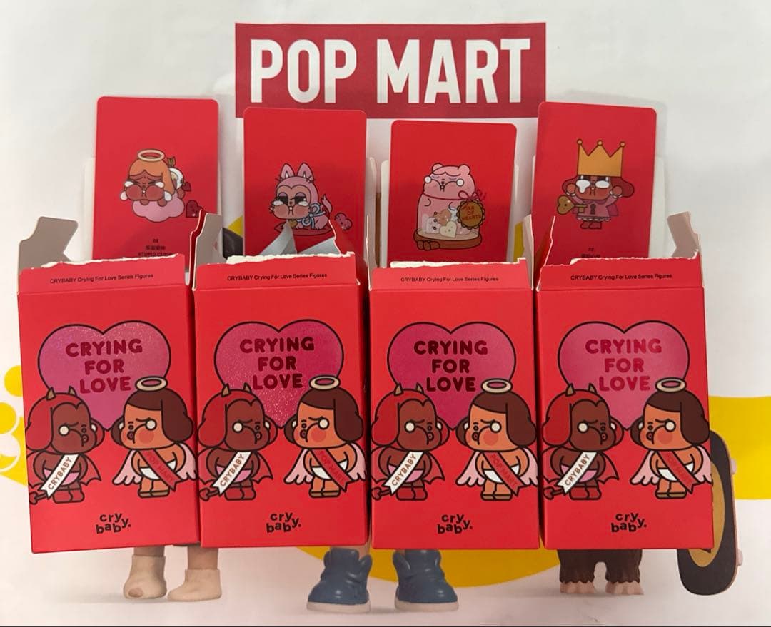 POPMART CRYBABY Crying For Loveセット まとめ売り