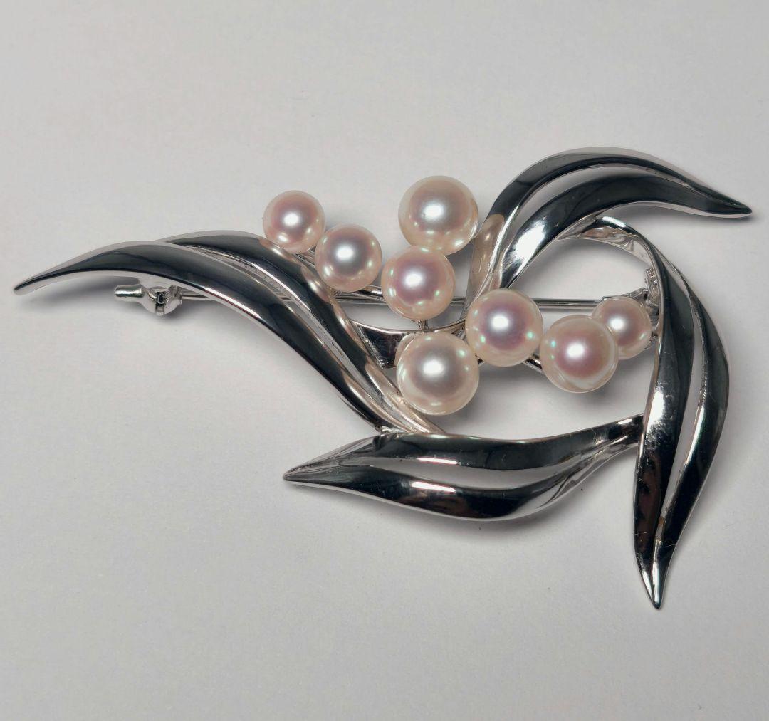 【極美品 最高級】ミキモト ブローチ パール フォーマル 皇室御用達 正規品