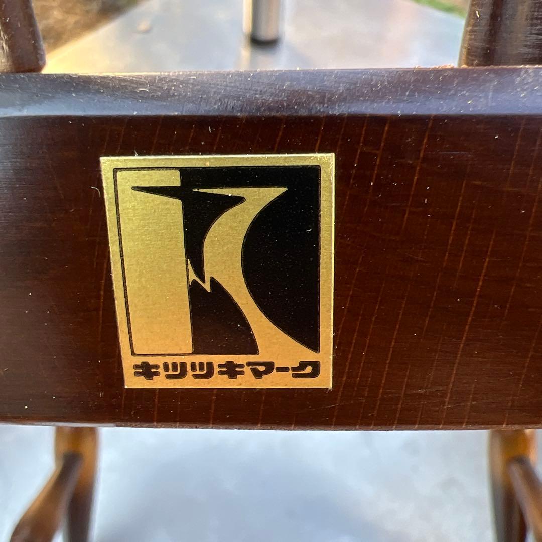 飛騨産業 ダイニングチェア 4脚セット ダークブラウン アンティーク調