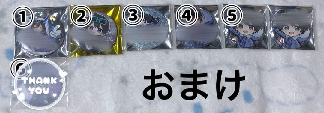 ちょこらび ポケカメン 缶バッジ