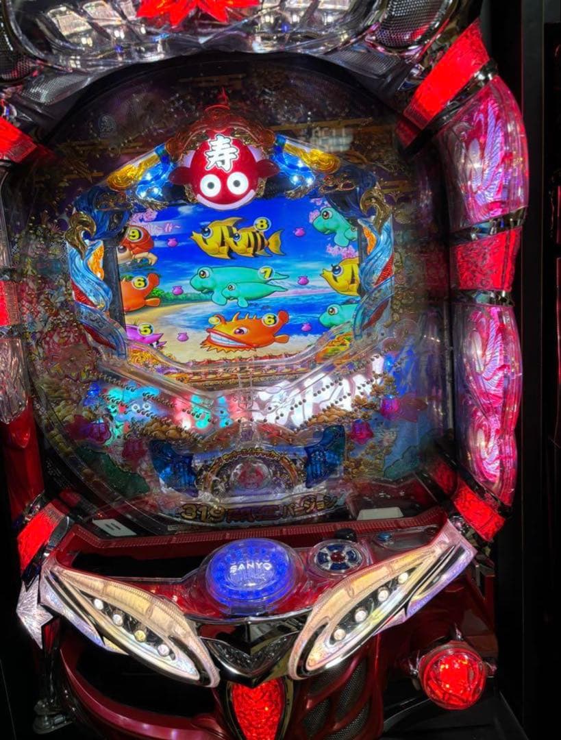 パチンコ台　CRスーパー海物語INジャパンMCD 実機　三洋