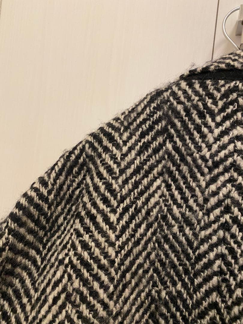 MAISON EUREKA ヘリンボーン オフィサーコート