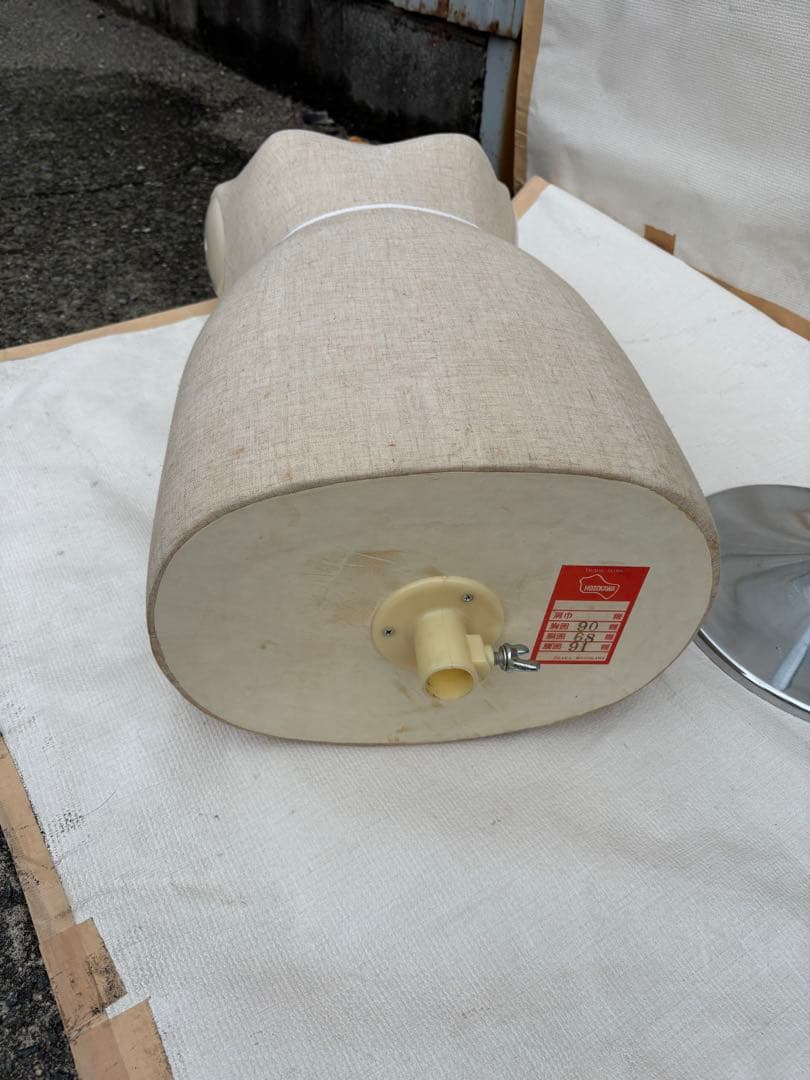 マネキン ボディ　トルソー　女性用 　HOSOKAWA製　ナチュラルカラ-