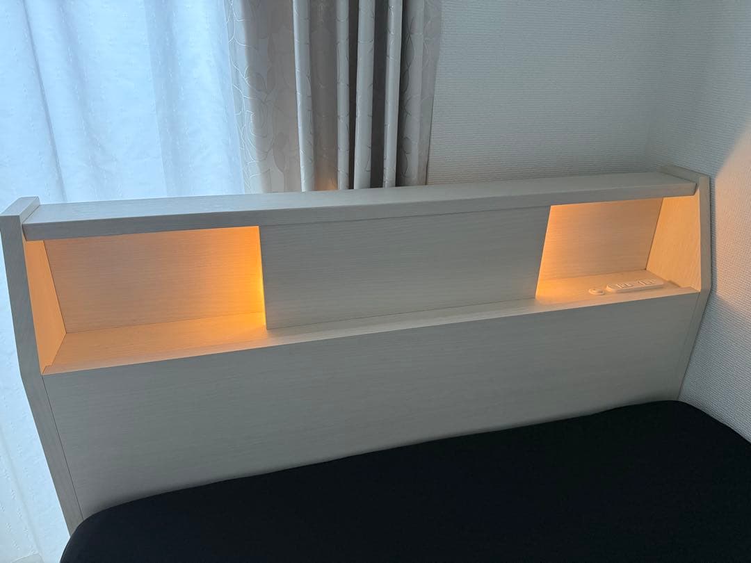 ニトリ シングルベッドフレーム アザン3 チェスト40J/WW マットレス付き