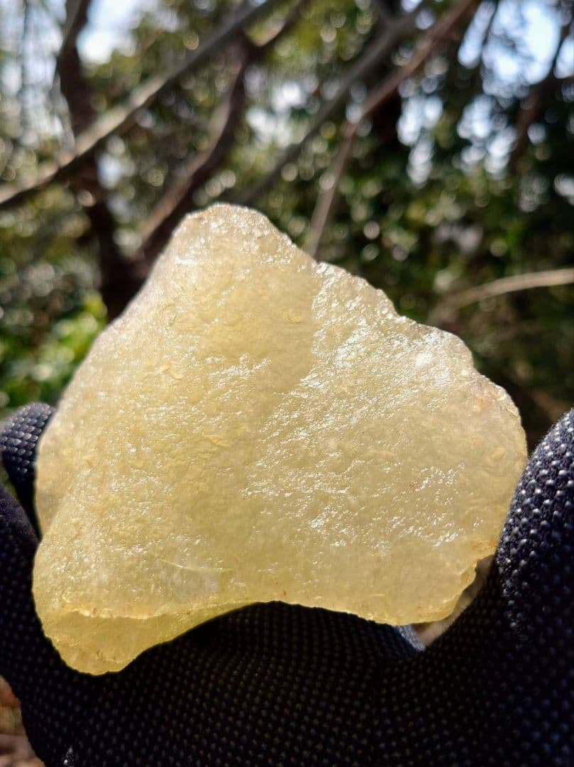 リビアングラス 492g⭐️インパクトガラス メテオライト隕石