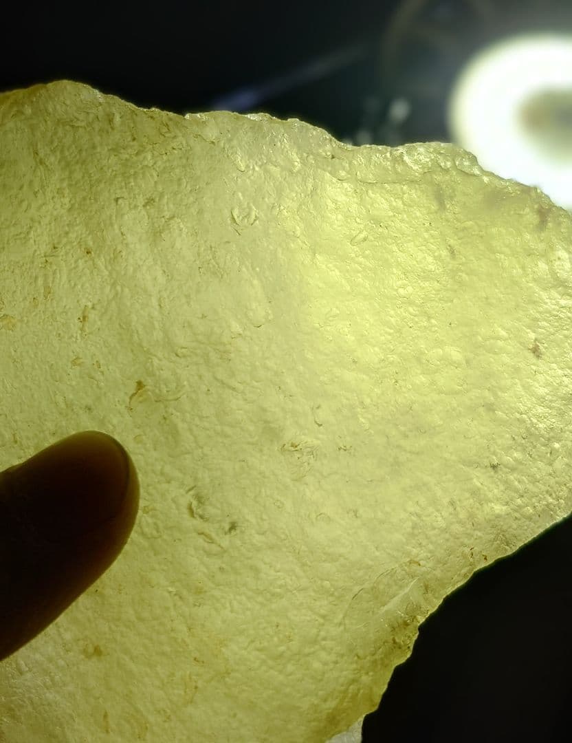 リビアングラス 492g⭐️インパクトガラス メテオライト隕石