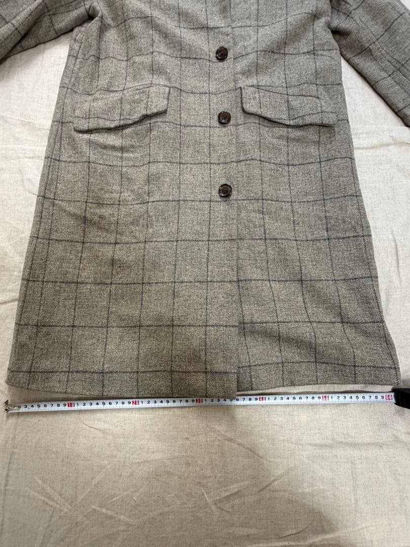 未使用　トゥジュー　チェスターコート　ウール　カシミヤ　日本製
