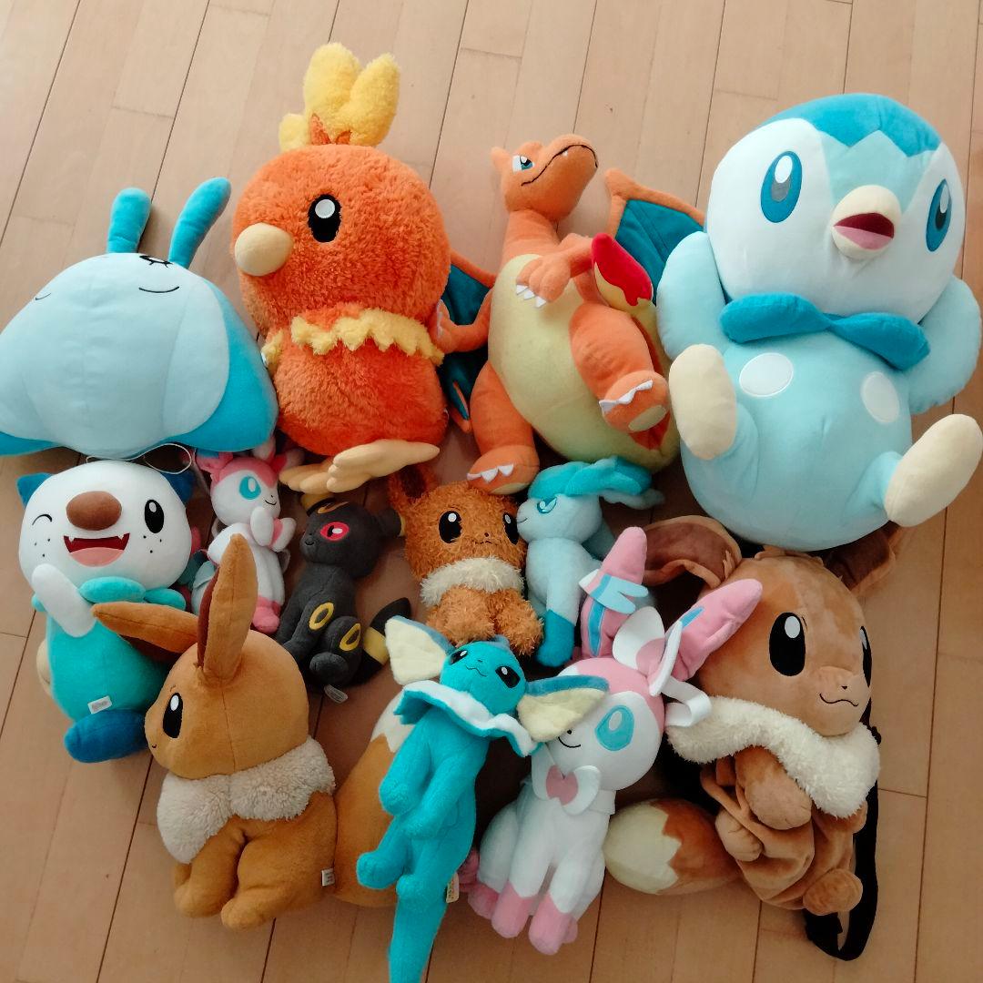 ポケモン　ポケットモンスター　１番くじ　ぬいぐるみ　UFOキャッチャー