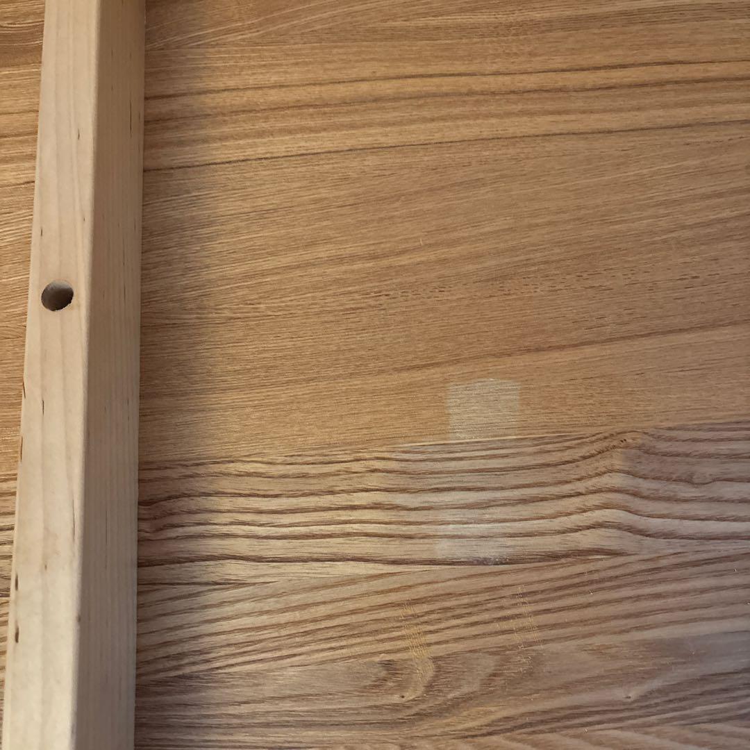 無印良品　ダイニングテーブル　タモ材　140×80×72㎝