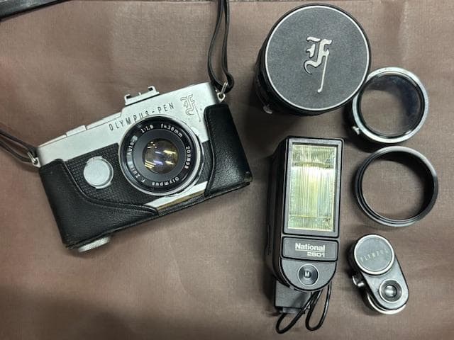 【ジャンク】OLYMPUS オリンパス PEN-F カメラセット