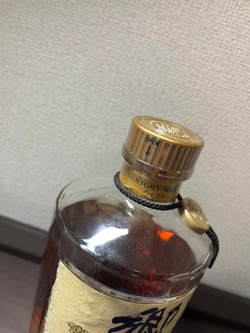 【未開封】サントリー　響　金キャップ　金裏ラベル　液面低下あり