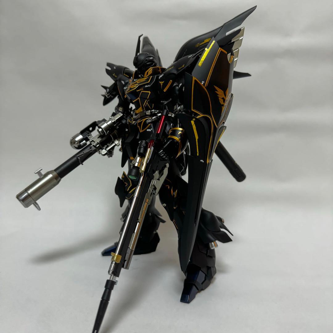 MG シナンジュ 塗装済み 完成品 黒 騎士 ブラック ガンプラ