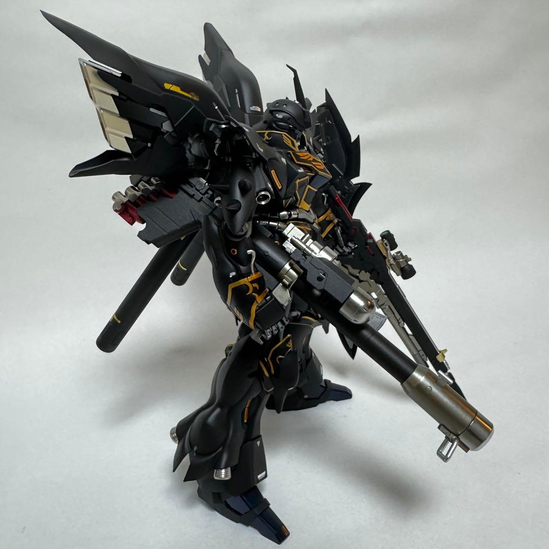 MG シナンジュ 塗装済み 完成品 黒 騎士 ブラック ガンプラ
