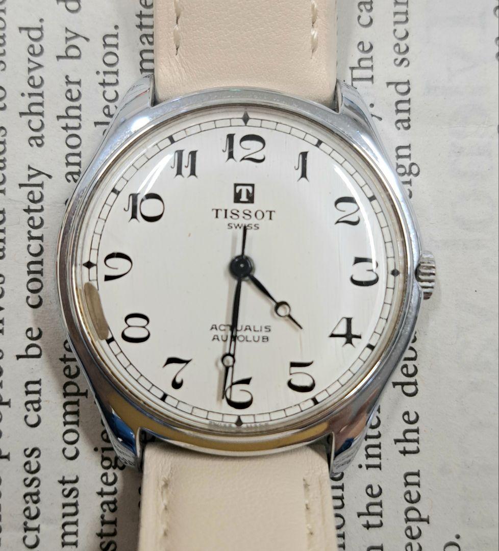 レア 美品 TISSOT ACTUALIS AUTOLUB 手巻き時計
