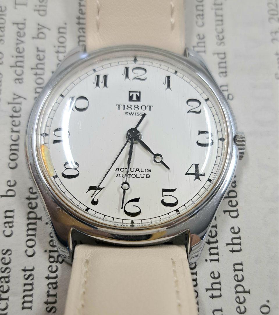 レア 美品 TISSOT ACTUALIS AUTOLUB 手巻き時計