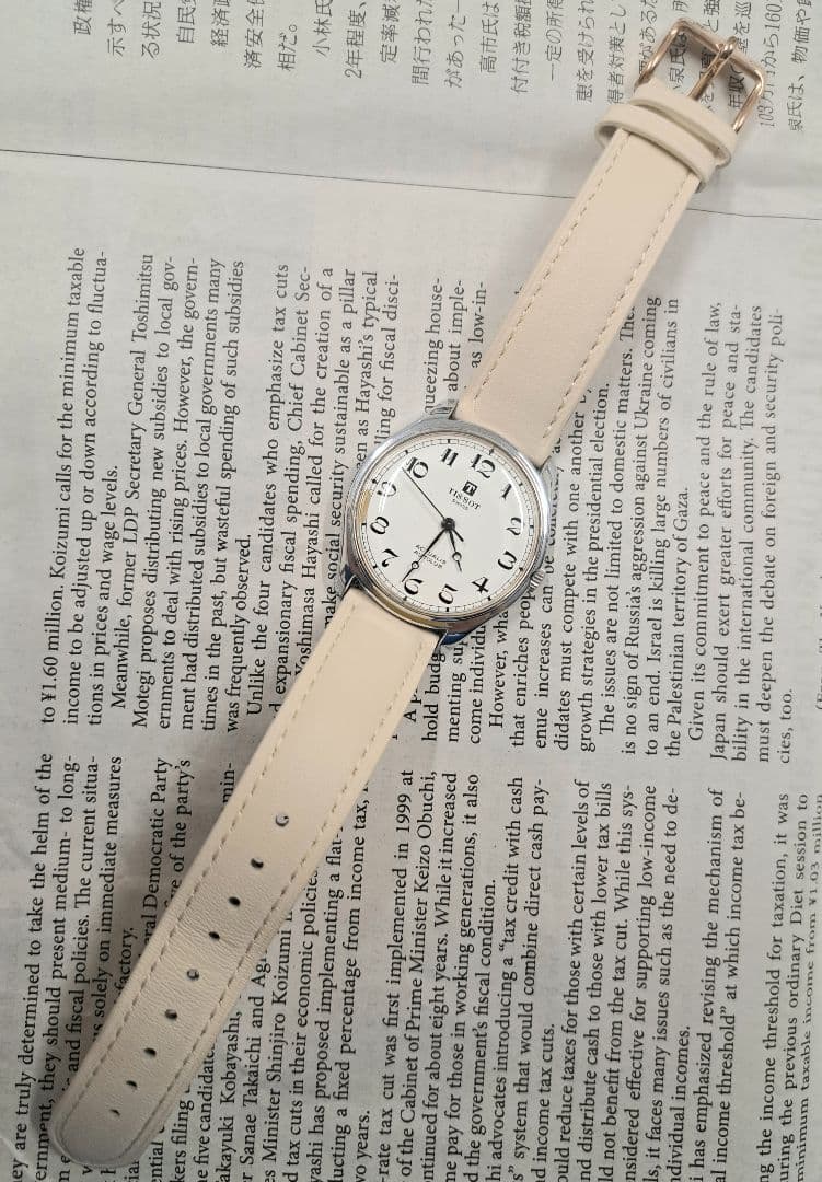 レア 美品 TISSOT ACTUALIS AUTOLUB 手巻き時計