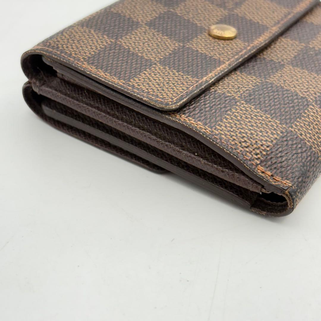 ルイヴィトン ポルト フォイユ エリーズ ダミエ 折り財布0906-S6791t