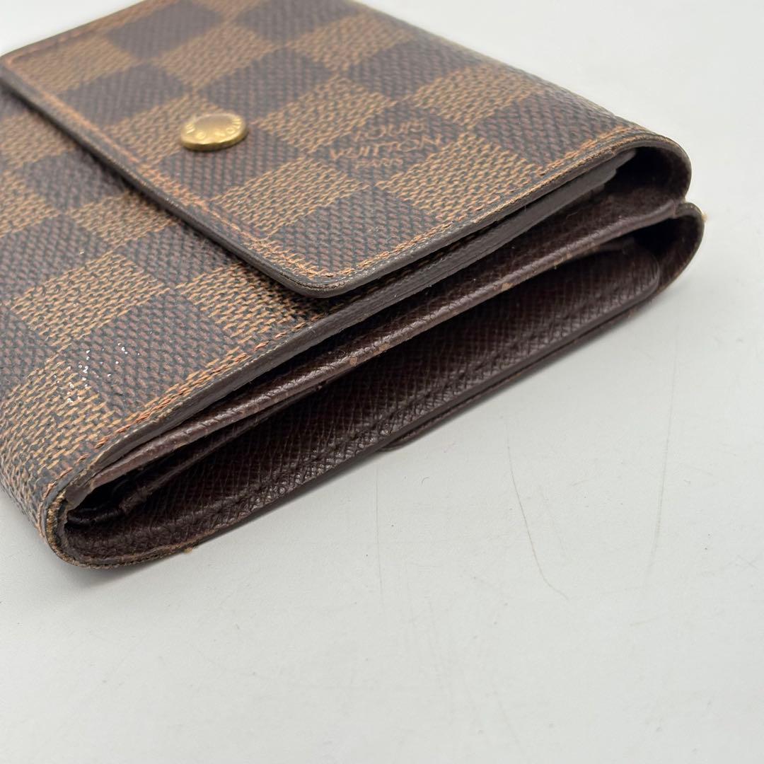 ルイヴィトン ポルト フォイユ エリーズ ダミエ 折り財布0906-S6791t