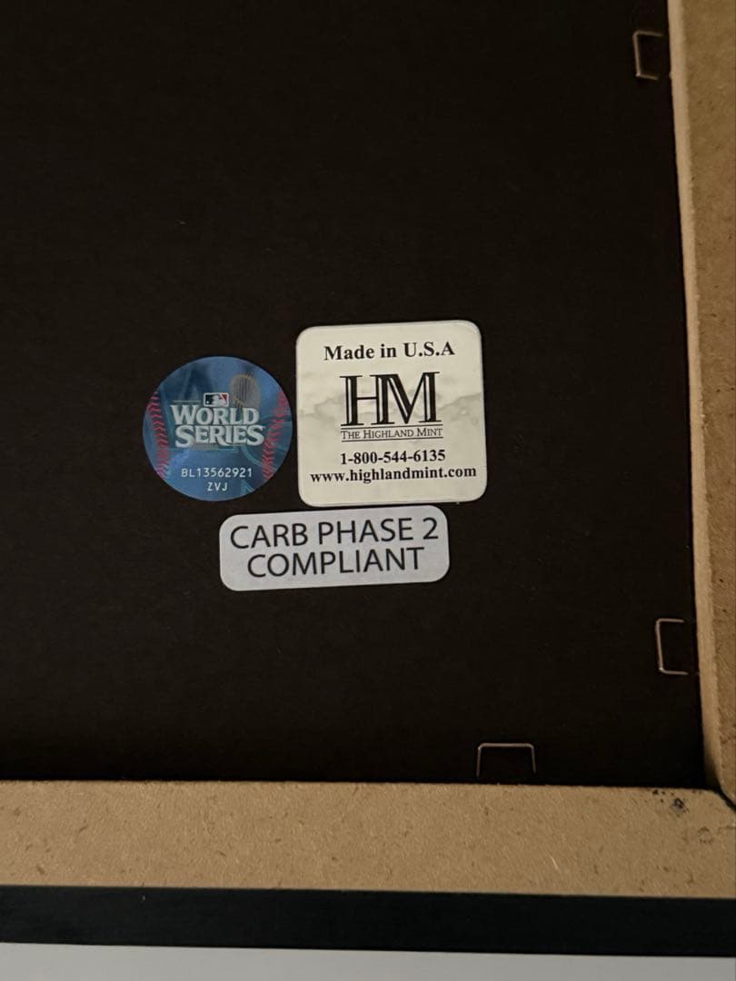 MLB ドジャース ワールドシリーズ 優勝記念 シグネチャーセレブレーション