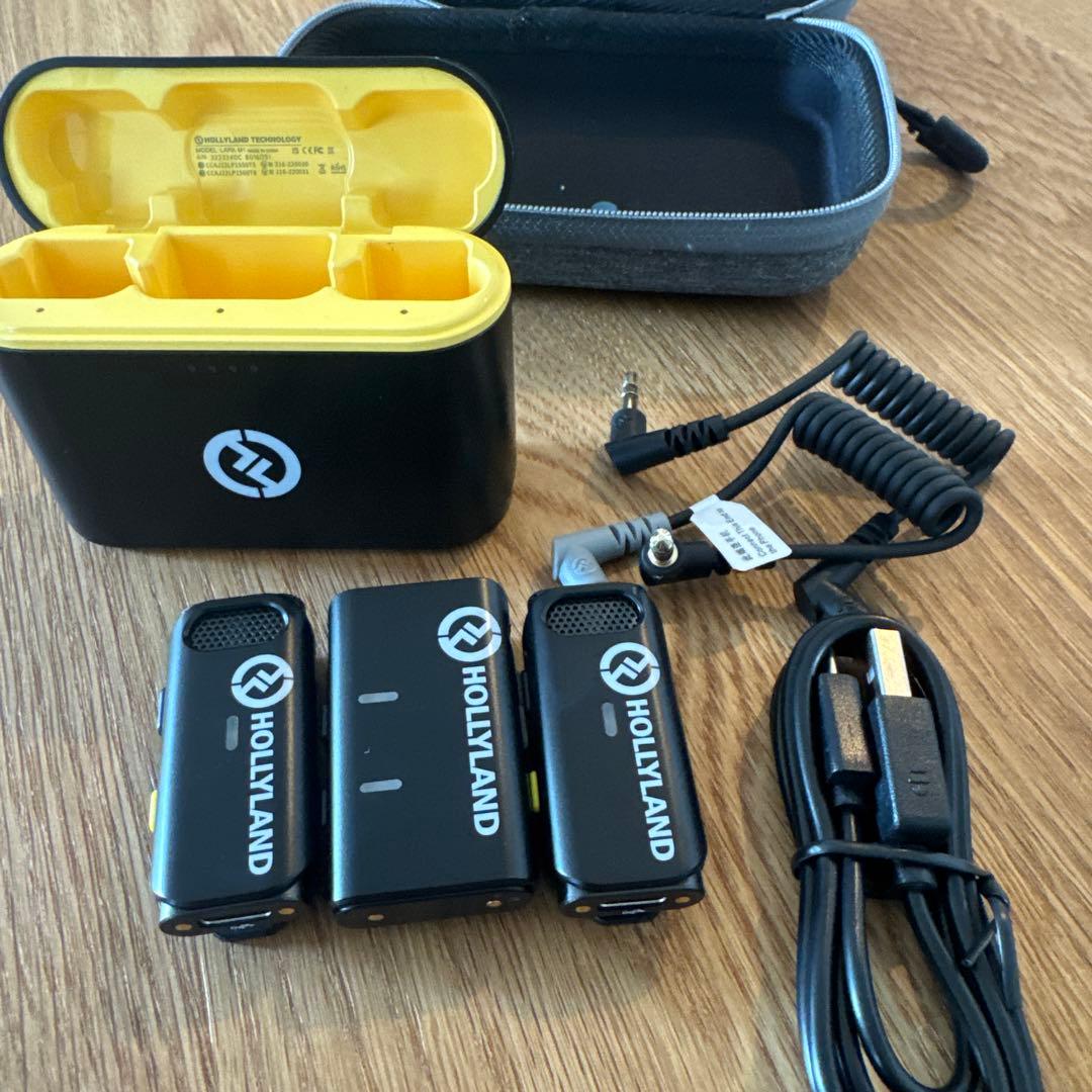 HOLLYLAND LARK M1 ワイヤレスマイクシステム