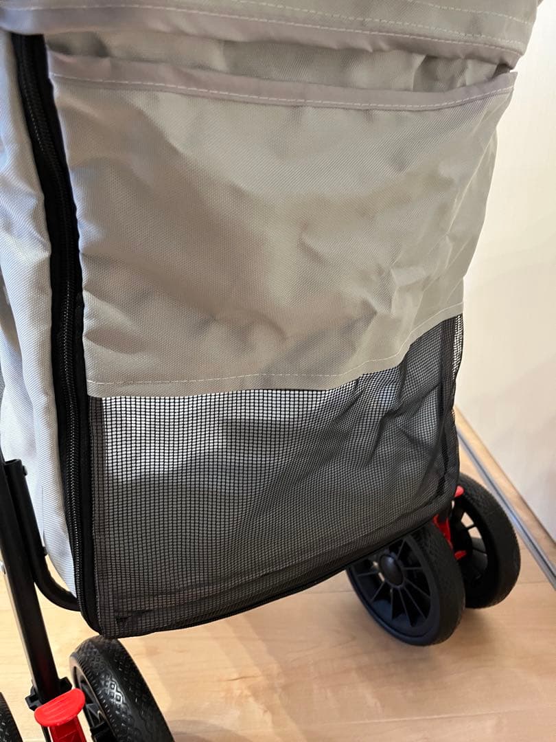 動作確認のみ・未使用品 犬用ペットカート 折りたたみ式