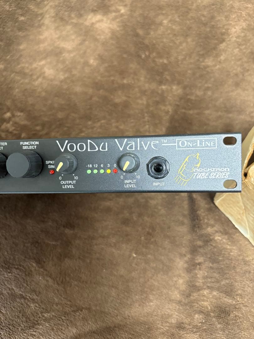 ロックトロン　voodu valve 真空管　プリアンプ　エフェクター　実働